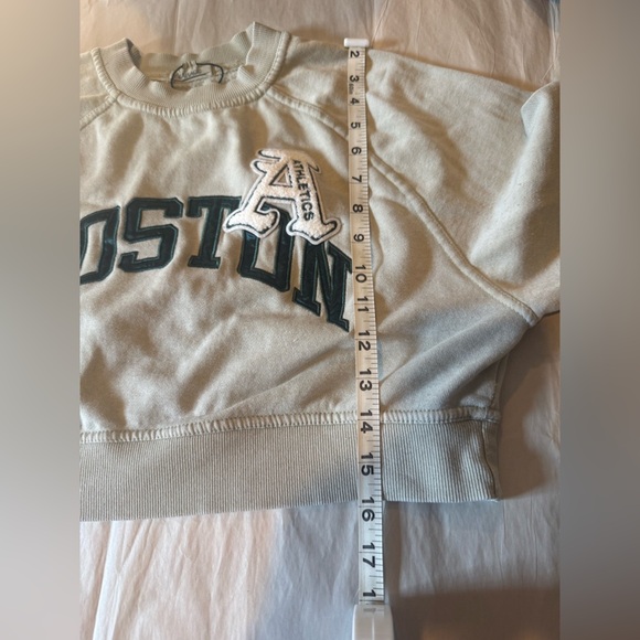 Boston Athletics Cropped Sweatshirt - XS - Picture 6 of 8